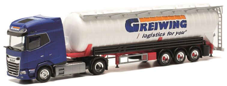 Herpa : DAF xf semi citerne Greiwing