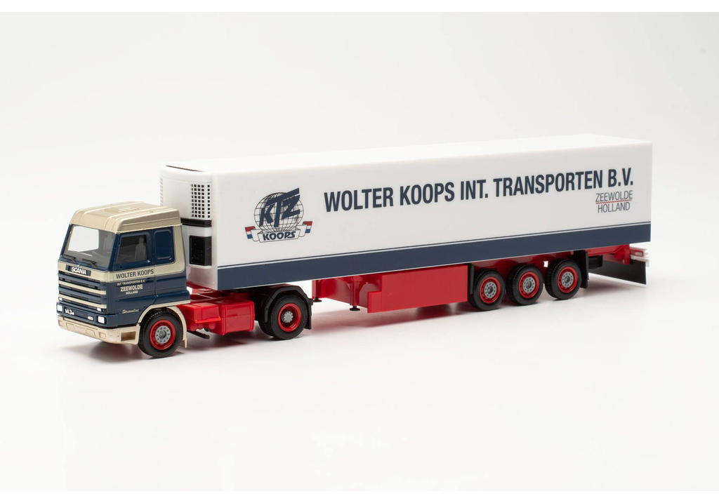 Herpa : Scania 143SL Semi Frigo WOlter Koops