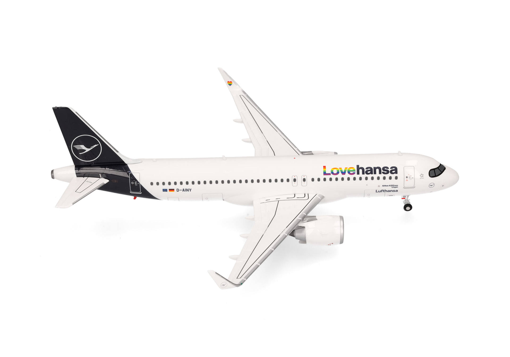 Herpa : Airbus A320neo Lovehansa