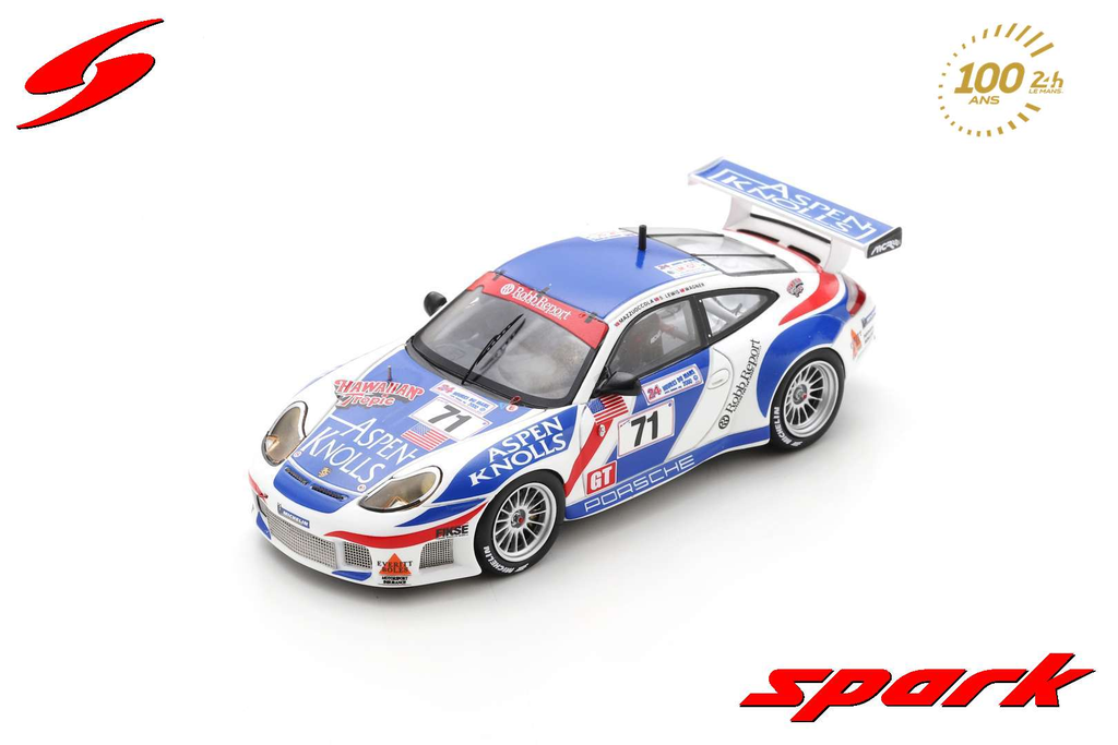 Spark model : PORSCHE 996 GT3 R NO.71 LE MANS 2000 C. WAGNER - S. LEWIS - B. MAZZUOCCOLA