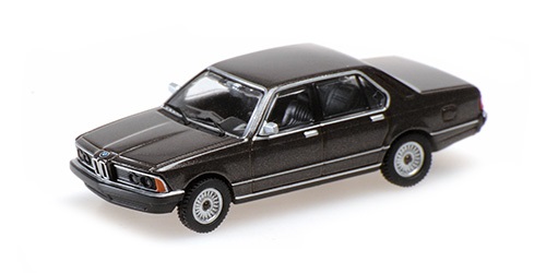 Minichamps : BMW 733I E23 Brown Metal 