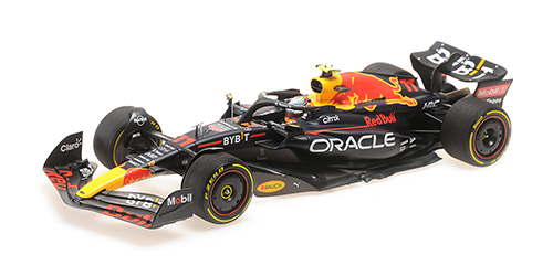 Minichamps : Oracle Red Bull Racing RB18 Sergio Perez – Winner Singapore GP 2022 - L.E.