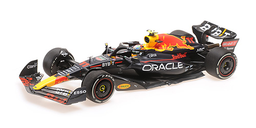 Minichamps : Oracle Red Bull Racing Rb18 – Sergio Perez – 2nd Belgian GP 2022 - L.E.