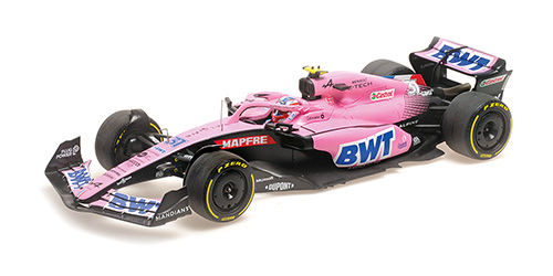 Minichamps : BWT Alpine F1 Team A522 │ Esteban Ocon – Bahrain GP 2022 - L.E. 