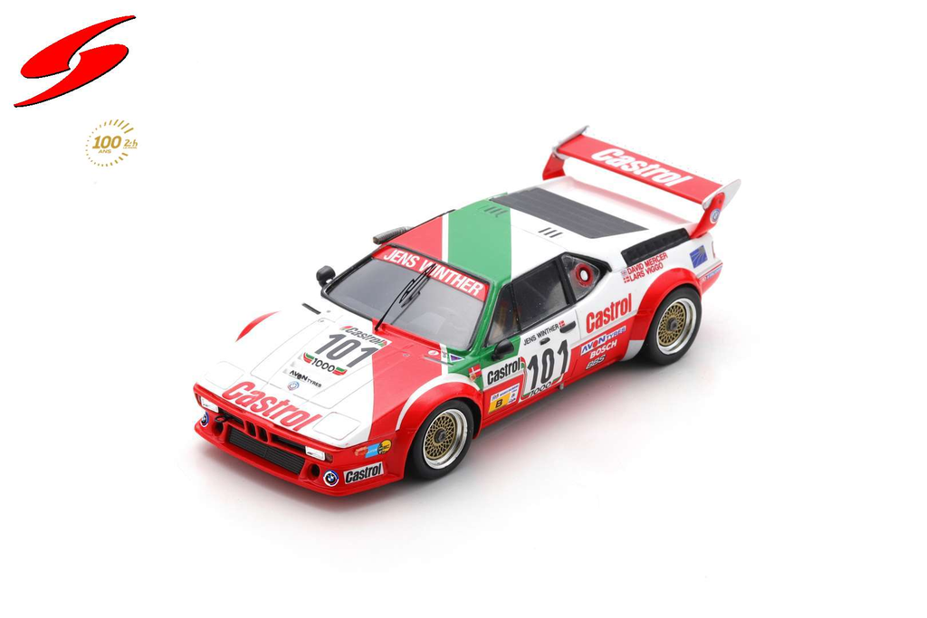 Spark : BMW M1 │ No.101 24h Le Mans 1984 J. Winther - D. Mercer - L-V. Jensen