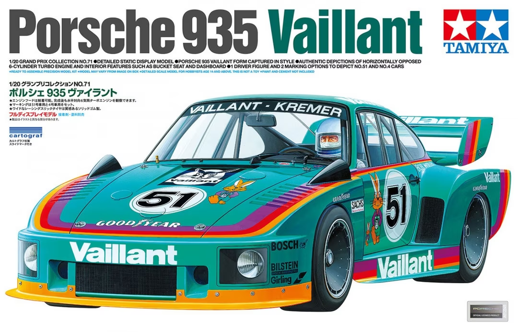 Tamiya : Porsche 935 Vaillant