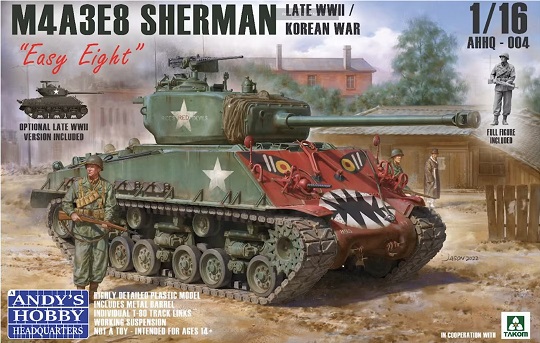 Andy's Hooby : Sherman M4A3E8 Easy Eight Late WWII / Korean War