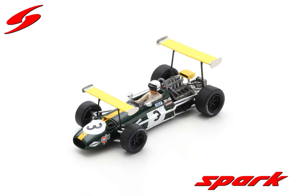 Spark : Brabham BT26A │ No.3 Spanish GP 1969 Jack Brabham