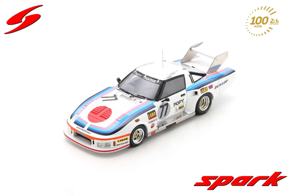 Spark : Mazda RX-7  │ No.77 24h Le Mans 1979 T. Ikuzawa - Y. Terada - C. Buchet