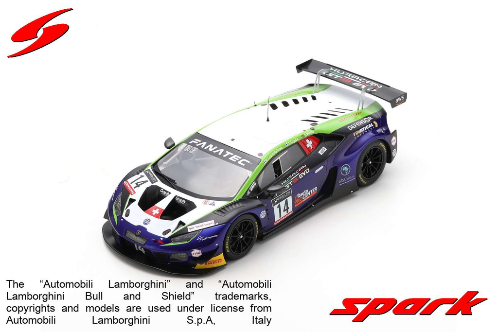 Spark : Lamborghini Huracán GT3 EVO │ No.14 Emil Frey Racing 3rd Silver Cup Class 24h Spa 2022 T. Tujula - S. White - K. Lappalainen