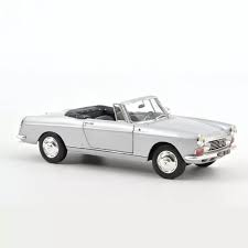 Norev : Peugeot 404 Cabriolet│Silver│1967