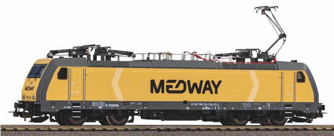 Piko : Locomotive Électrique BR186 SNCB - Medway│ Alternatif Sound  (UIC Belge 91 88 7186 224-2)