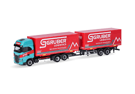 Herpa : Iveco S-Way LNG│Gruber Logistics 