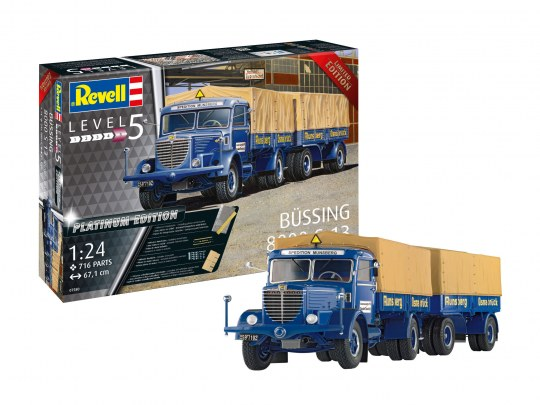 Revell : Busing 8000 S 13 Trailer│Platinium édition