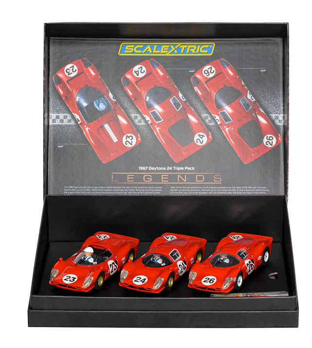 Scalextric : Ferrari 330 P4 Triple Daytona 1967