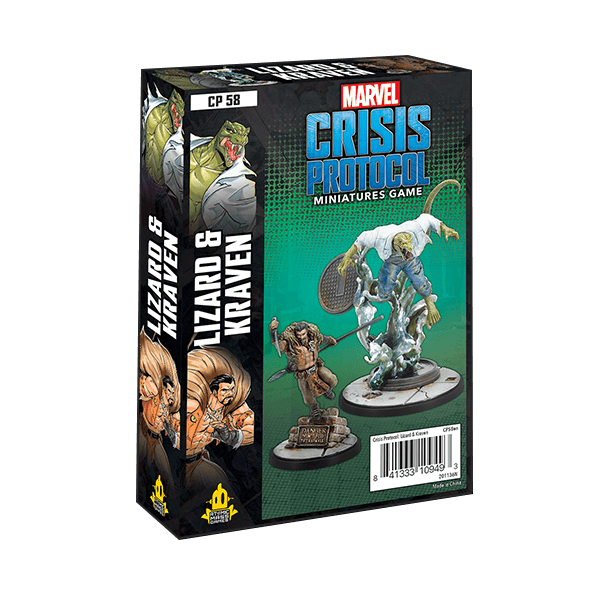 Marvel Crisis Protocol : Lizard & kraven [VO]