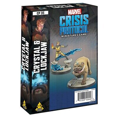 Marvel Crisis Protocol : Crystal & Lockjaw [VO]