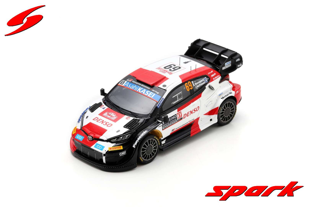 Spark : Toyota Gr Yaris Rally1 Hybrid │ No.69 Toyota Gazoo Racing WRT 2nd Rally Monte Carlo 2023 K. Rovanperä - J. Halttunen