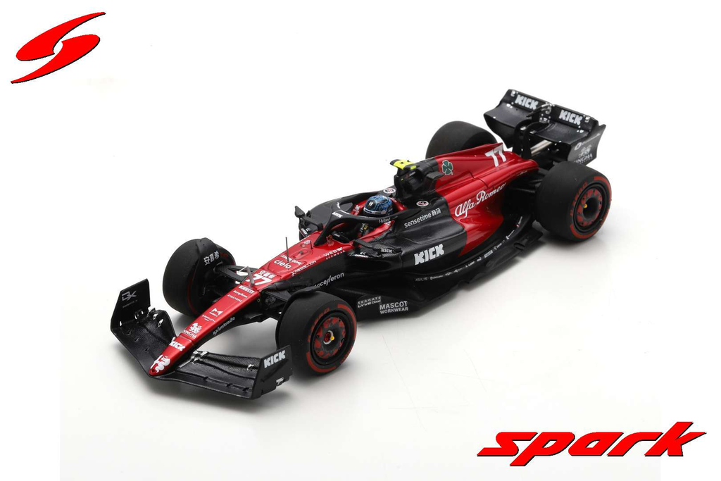 Spark : Alfa Romeo F1 Team Kick C43 │ No.77 Alfa Romeo F1 Team Orlen Australian GP 2023 Valtteri Bottas