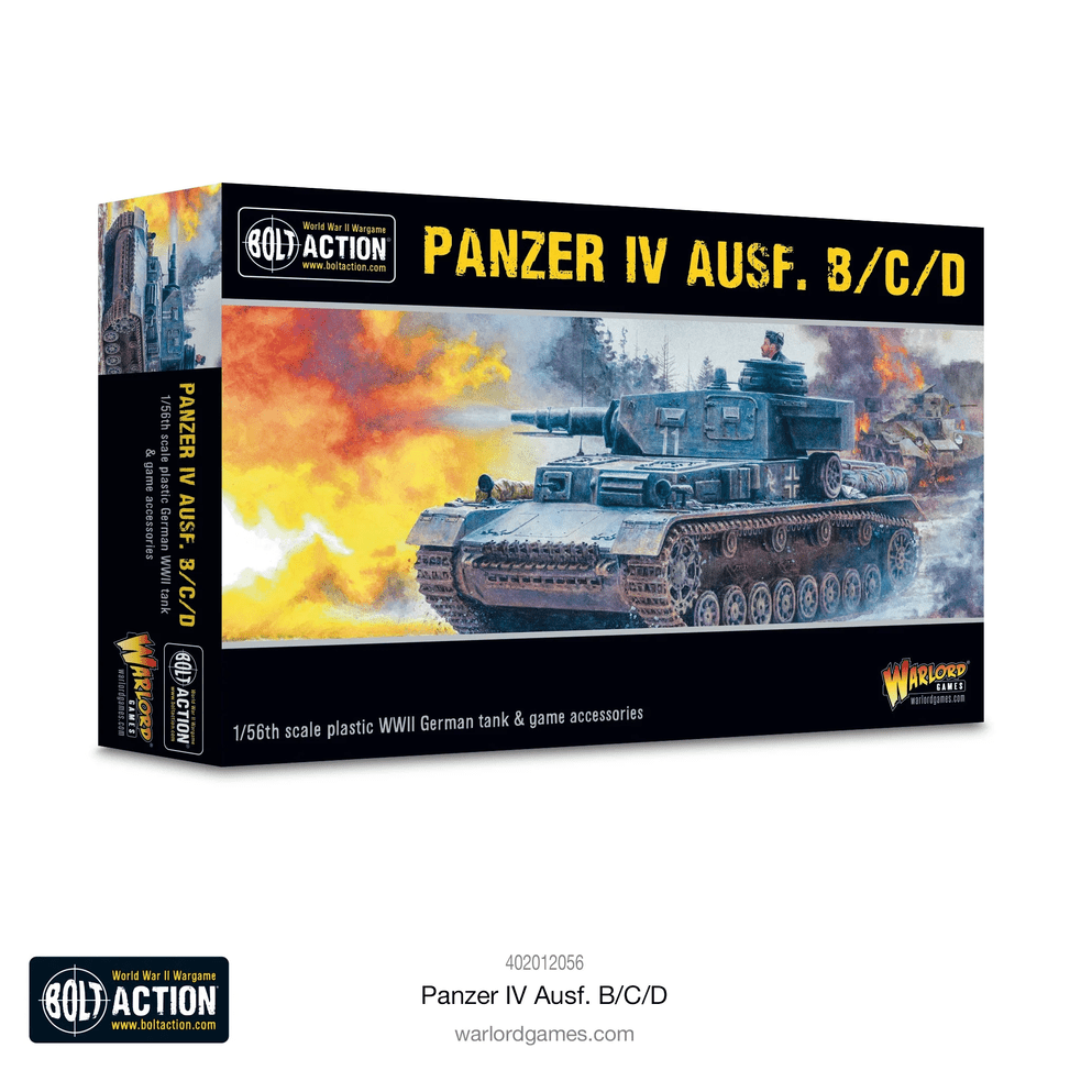 Bolt Action : Panzer IV Ausf. B/C/D 