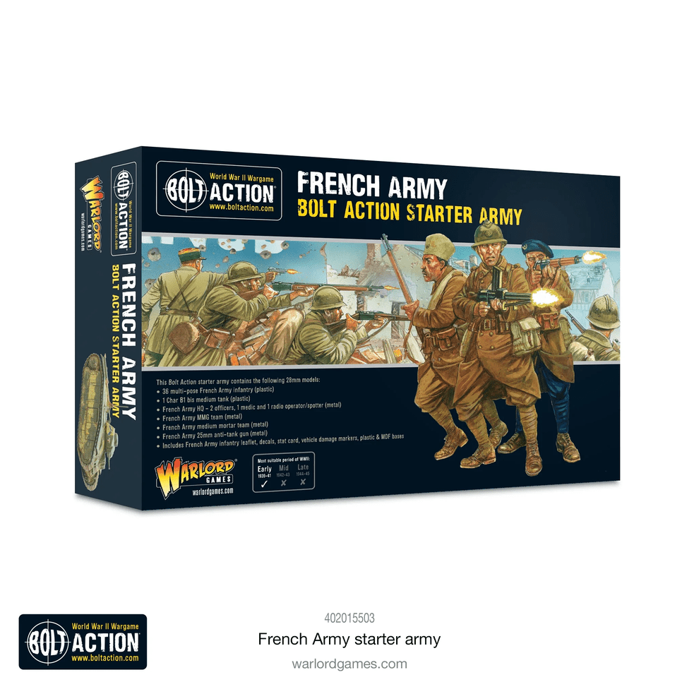 Bolt Action : French Army Starter Set │ Early