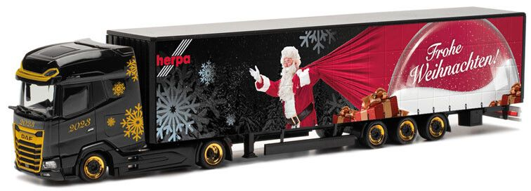 Herpa : DAF XG+ L.Sz. 15m Herpa Weihnachten / X-Mas 2023