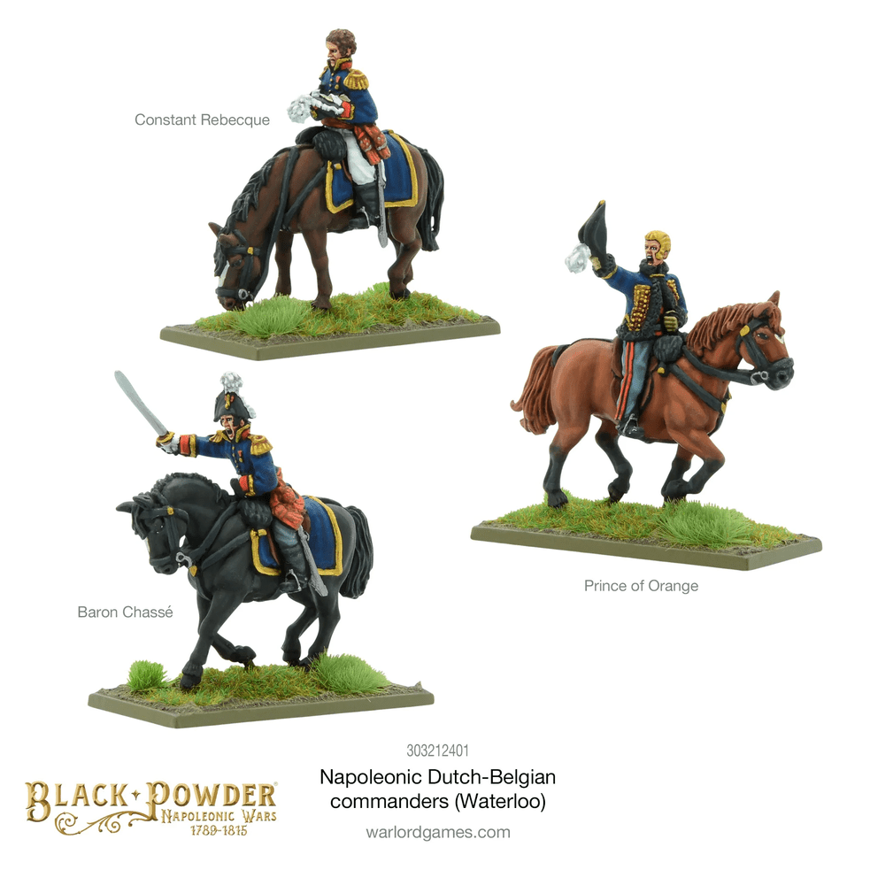 Black Powder : Belgian - Dutch Commanders 