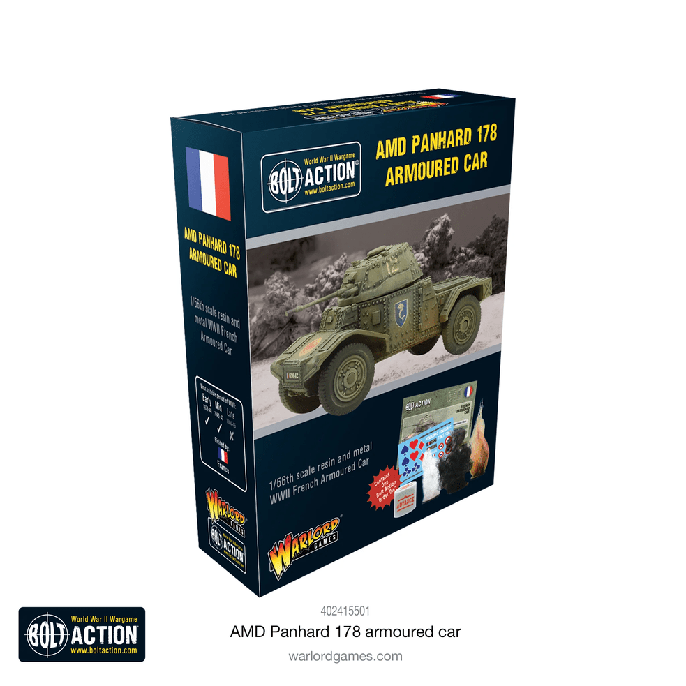 Bolt Action : AMD Panhard 178 Armoured Car │ Early - Mid