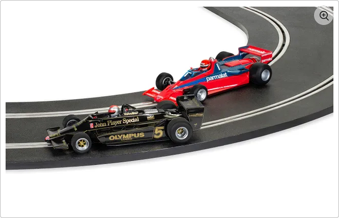 Scalextric : Suede Gp Lotus 79 et Brabham BT44