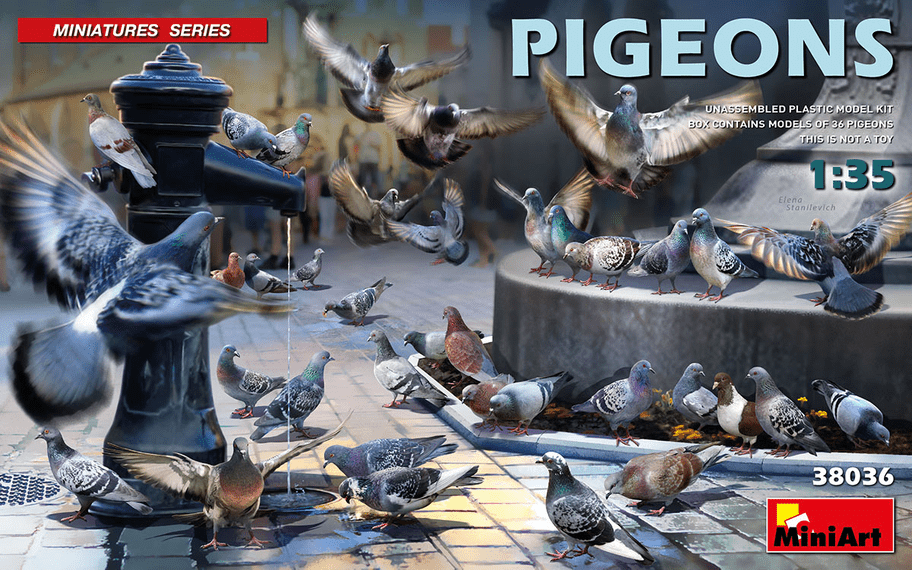 Miniart : Pigeons