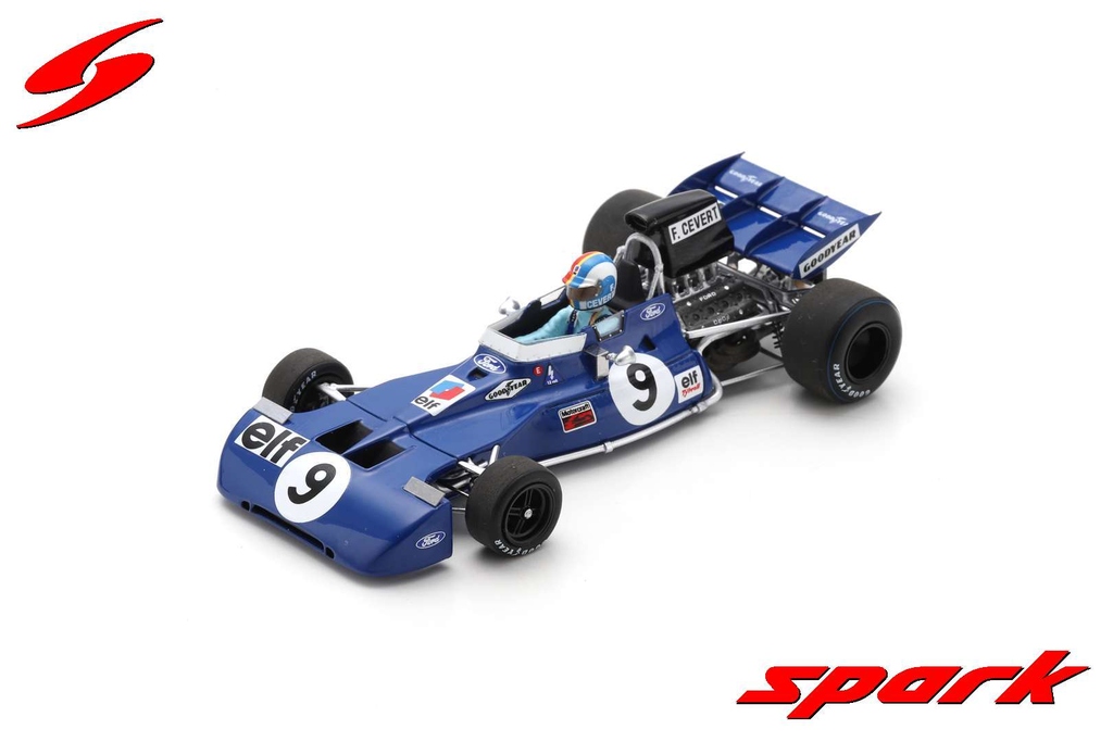 Spark : Tyrrell 002 │ No.9 Winner US GP 1971 François Cevert