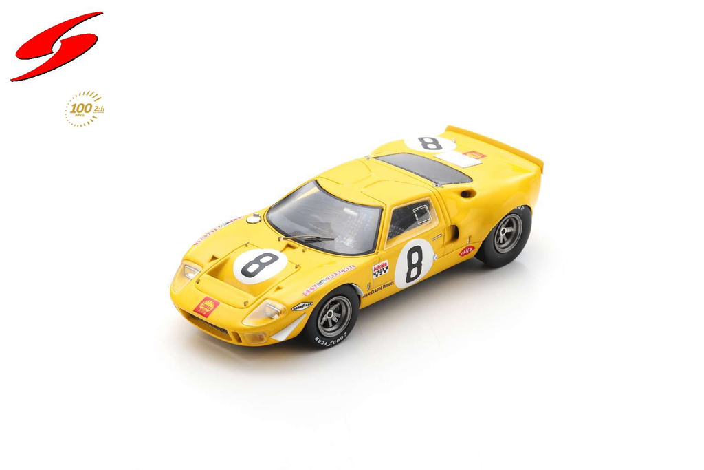 Spark : Ford GT40 │ No.8 24h Le Mans 1968 W. Mairesse - Beurlys