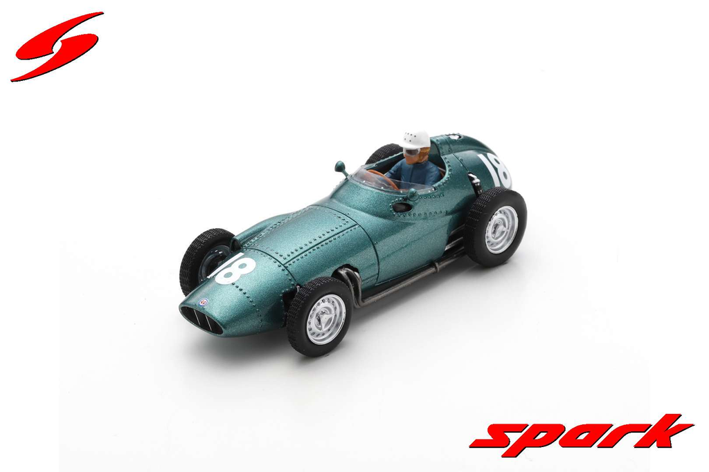 Spark : Brm P25 │ No.18 French GP 1958 Maurice Trintignant