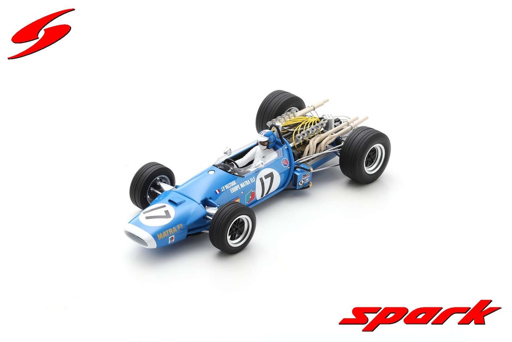 Spark Model : Matra MS11 n°17 2° Dutch GP 1968 Jean-Pierre Beltoise