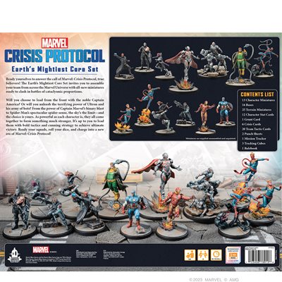 Marvel Crisis Protocol : Earth's Mightiest │Core Set [VO]