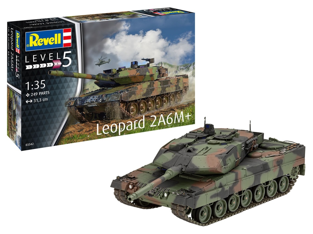 Revell : Leopard 2A6M+ 