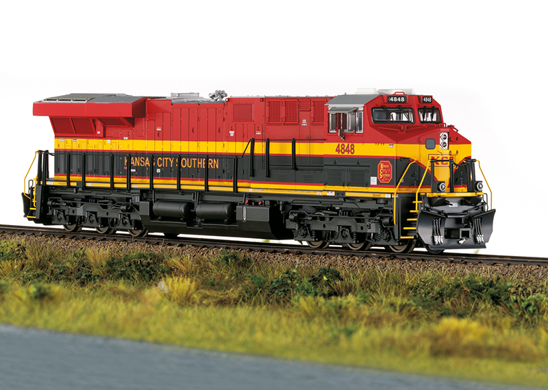 Trix : Locomotive Diesel Type GE ES44AC USA Kansas City Southern (KCS)