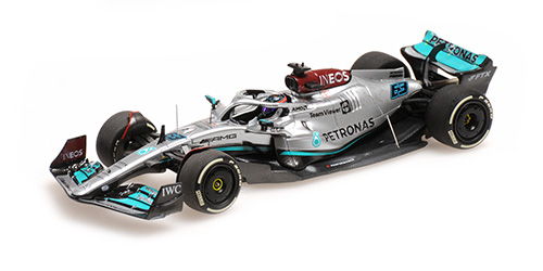 Minichamps : MERCEDES-AMG PETRONAS FORMULA ONE TEAM F1 W13 E PERFORMANCE – GEORGE RUSSELL – 3RD AUSTRALIAN GP 2022