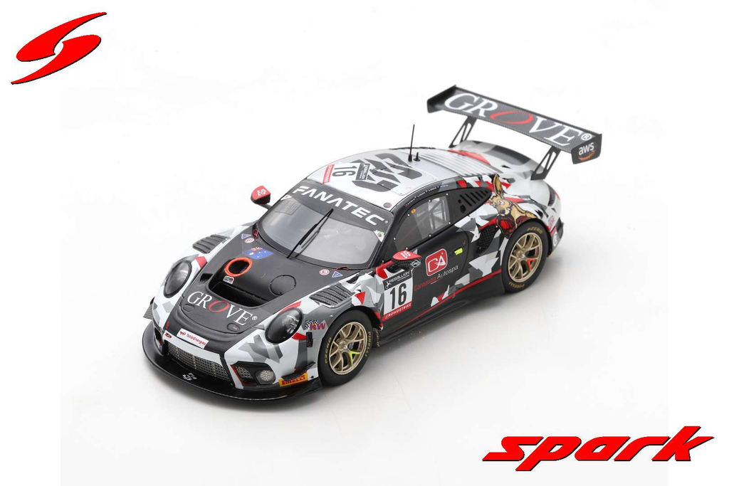 Spark : Porsche 911 GT3 R │ No.16 Earl Bamber Motorsport 24h Spa 2022 A. D’Silva - S. Grove - B. Grove - M. Payne