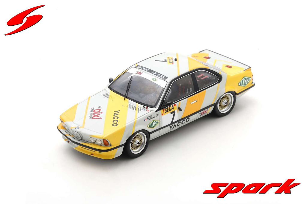 Spark : BMW 635 CSI │ No.7 Dixi Sport 24h Spa 1988 G. Févrot - B. Di gioia - F. Delavallade