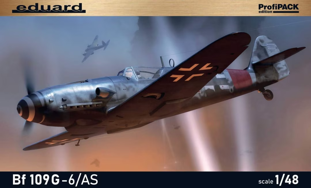 Eduard : Bf 109G-6/AS │ ProfiPACK Edition