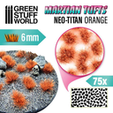 Green Stuff : Martian Tufts 6mm - Neo-Titan Orange (75pcs)