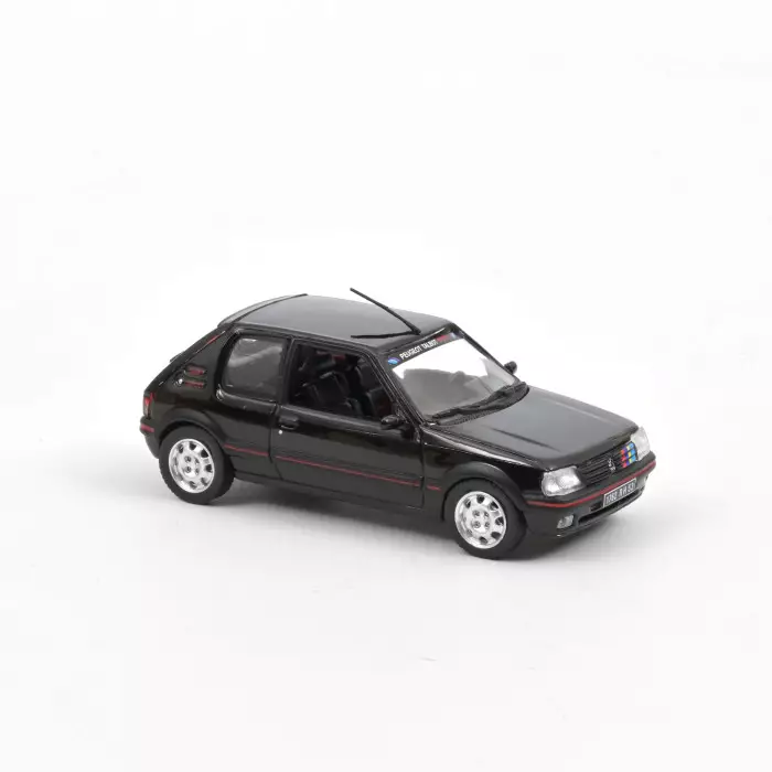 Norev : Peugeot 205 GTi 1.9 │1992 Noir avec deco PTS 