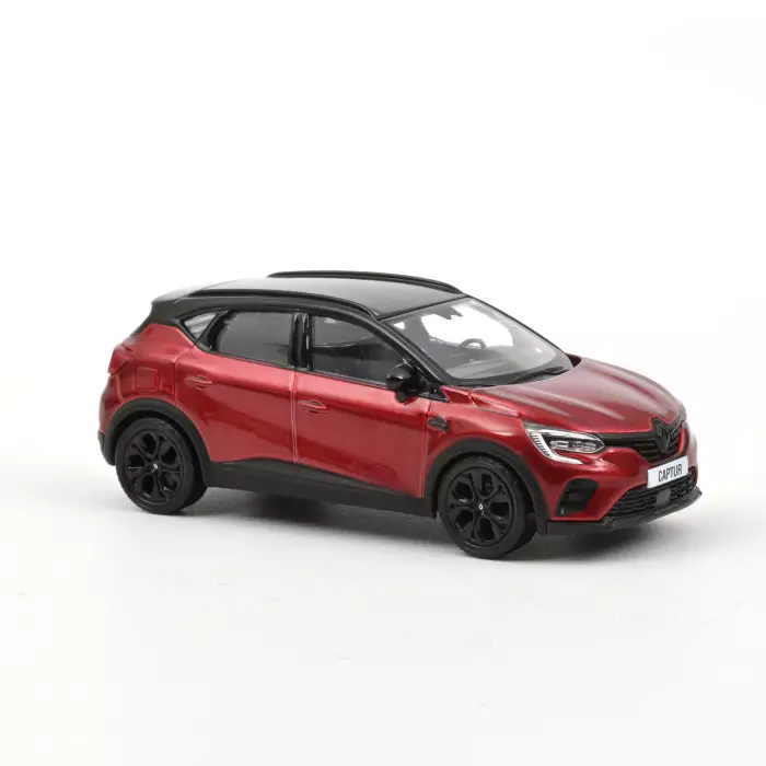 Norev : Renault Captur Rive Gauche │ 2022 Rouge Flamme et Noir 