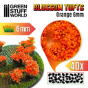 Green Stuff : Touffe de fleurs - Orange │ 6mm