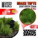 Green Stuff : Grass Tufts XXL 22mm - Light Green (22pcs)