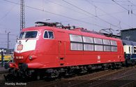 Arnold : Locomotive électrique 103 140, Livrée Rouge Oriental, Pantographe Unijambiste