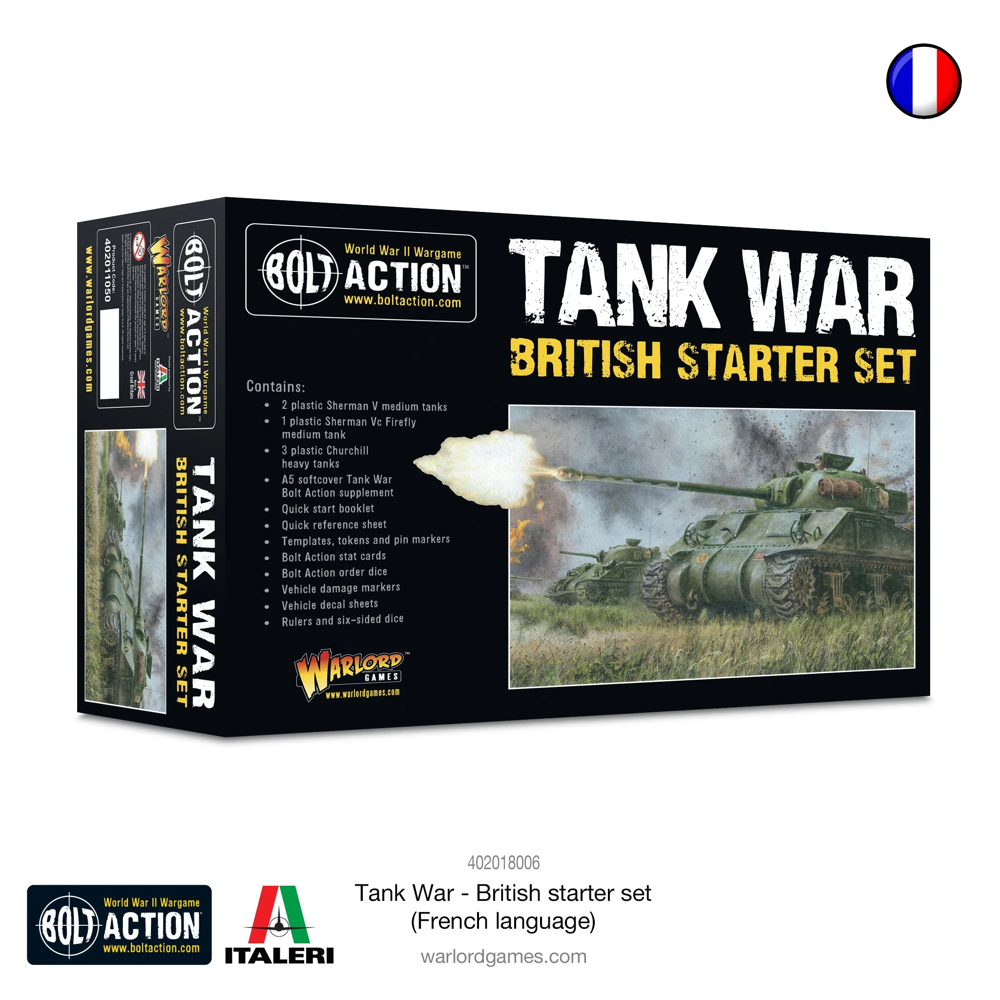 Bolt Action : Tank War - British Starter Set [FR]