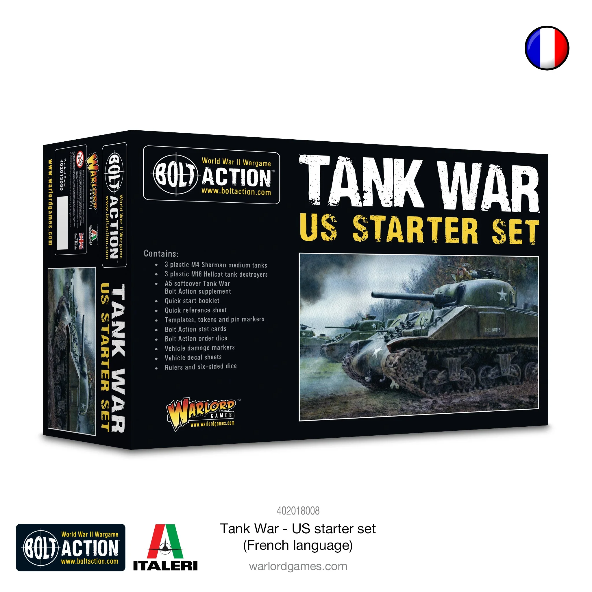 Bolt Action : Tank War - US Starter Set [FR]