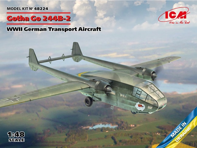 ICM : Gotha GO 244B-2 German Transport Aircraft